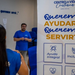 Formamos a 25 voluntarios y ayudamos a 90 familias  | Centro de Vida Cristiana